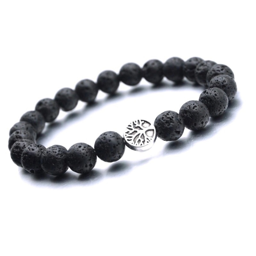 Lava Bead Bracelet-Handmade
